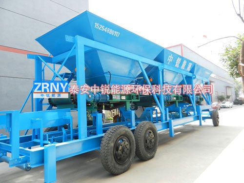 四倉移動式電腦配煤機(jī)安裝調(diào)試完畢，準(zhǔn)備發(fā)貨中